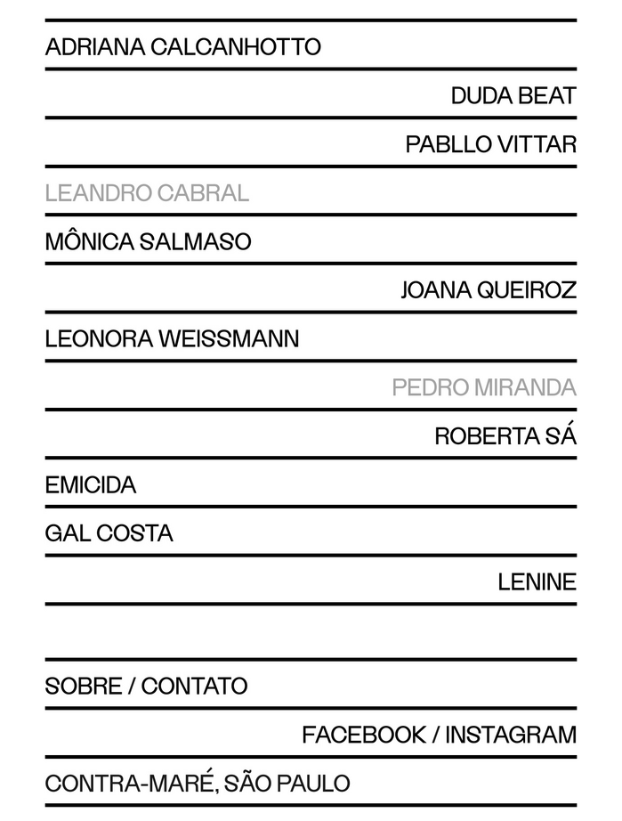 Contra—maré website 7
