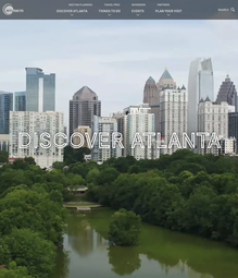 Discover Atlanta website