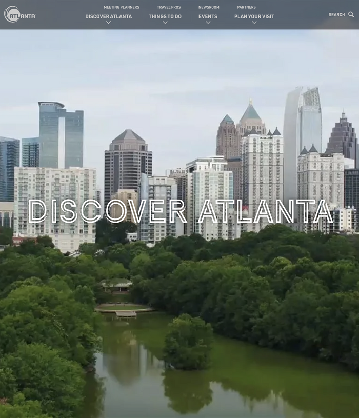 Discover Atlanta website 7