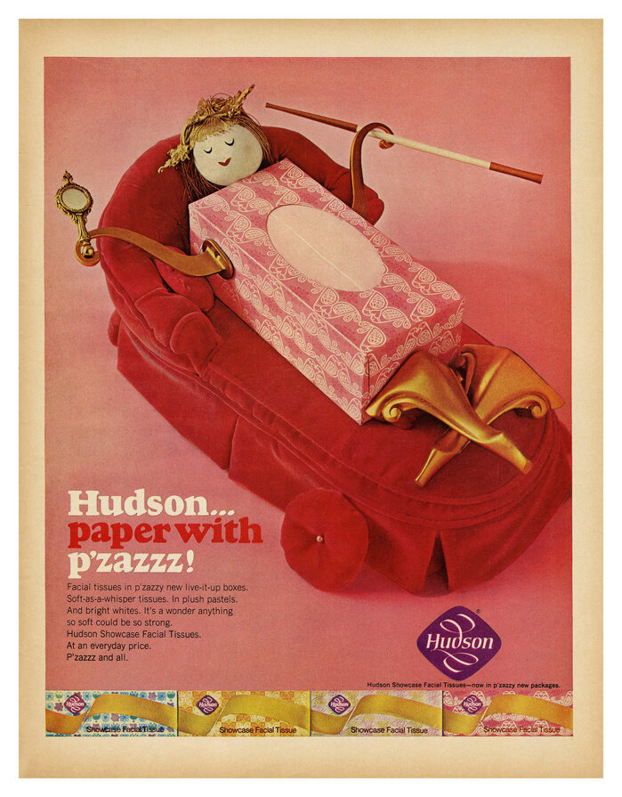 “Hudson… paper with p’zazzz!” ads (1966) 3