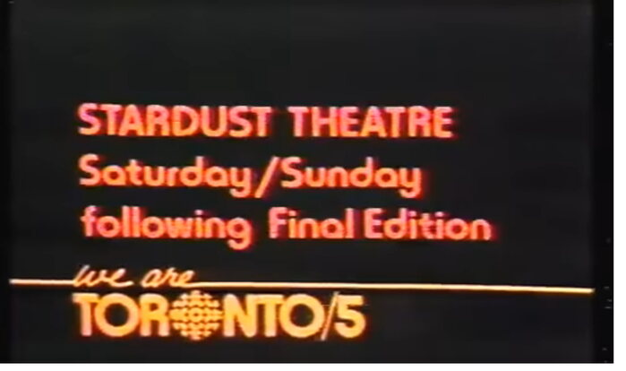 We are Toronto/5 title cards, CBC 1