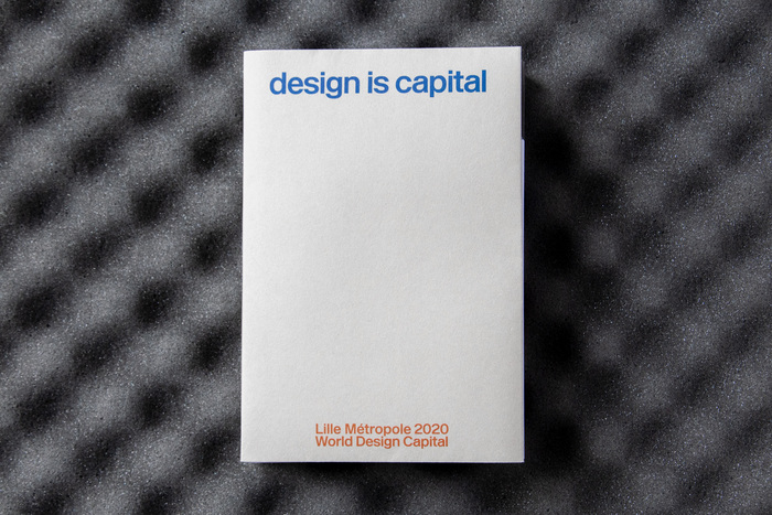 Cover of Design is capital. Lille Métropole 2020 World Design Capital.
