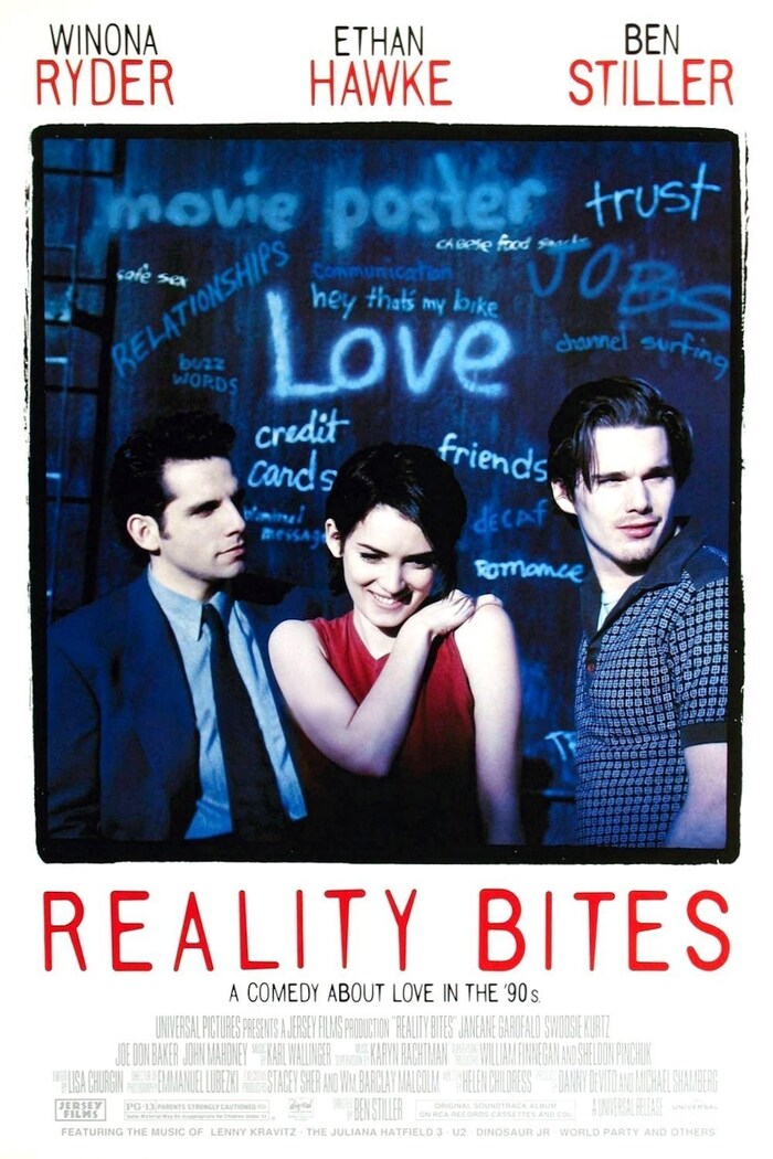 Reality Bites (1994) movie poster