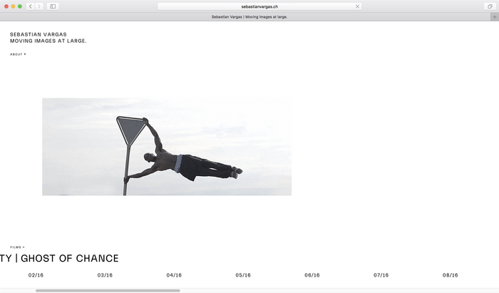 Sebastian Vargas website 2