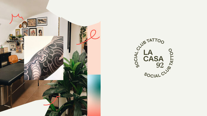 La Casa 92 Social Club Tattoo 1