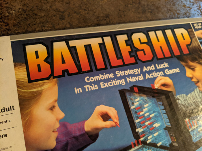 Battleship board game (1984) 2