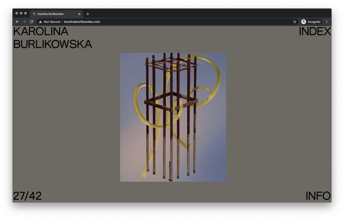 Karolina Burlikowska website 4