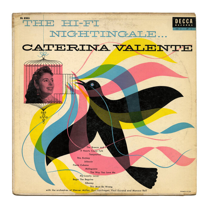 Caterina Valente – The Hi-Fi Nightingale… album art