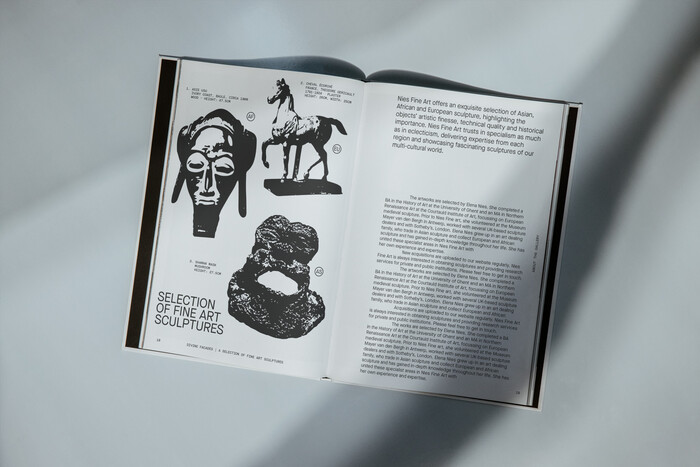 Nies Fine Art identity 6