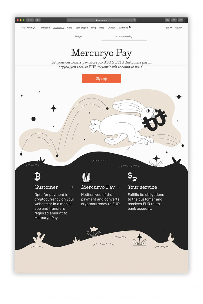 Mercuryo website and identity 4