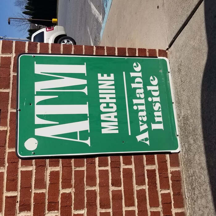 “ATM Machine Available Inside” sign, Dillsburg