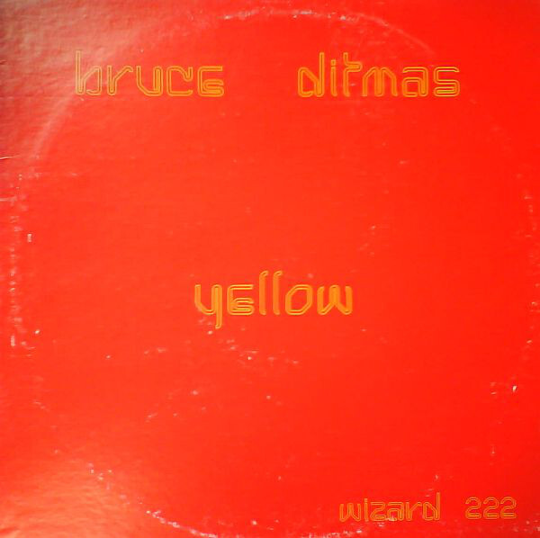 Yellow front cover (Wizard Records, 1977), ft.  Hairline. No designer is credited. [More info on Discogs]