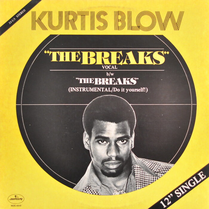 Kurtis Blow ‎– “The Breaks” single cover 1