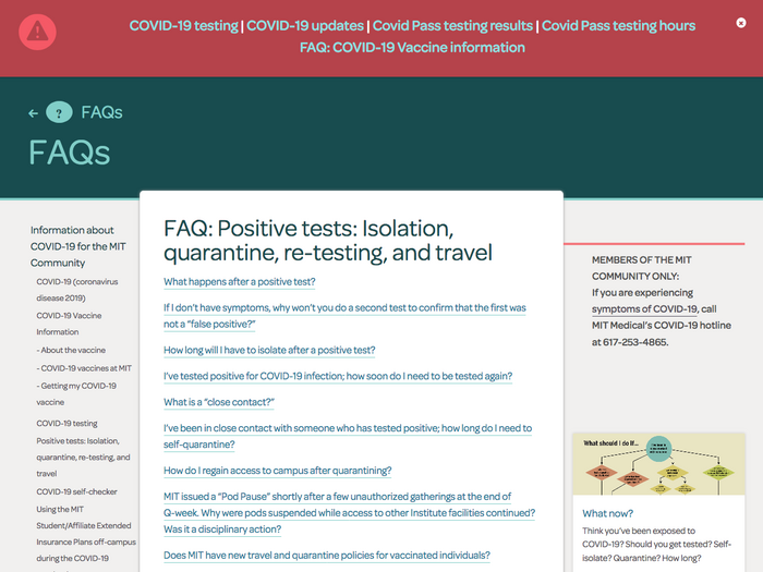 MIT Medical website 6