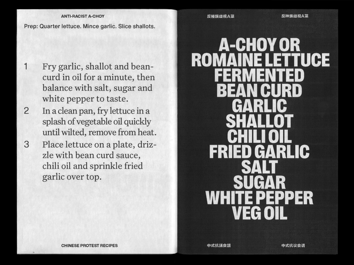 Chinese Protest Recipes 5