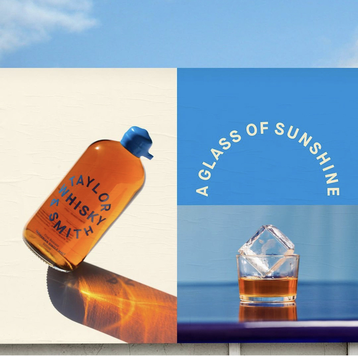 Taylor &amp; Smith whiskey packaging 3
