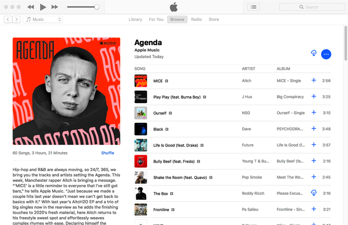 The Agenda by Apple Music 2