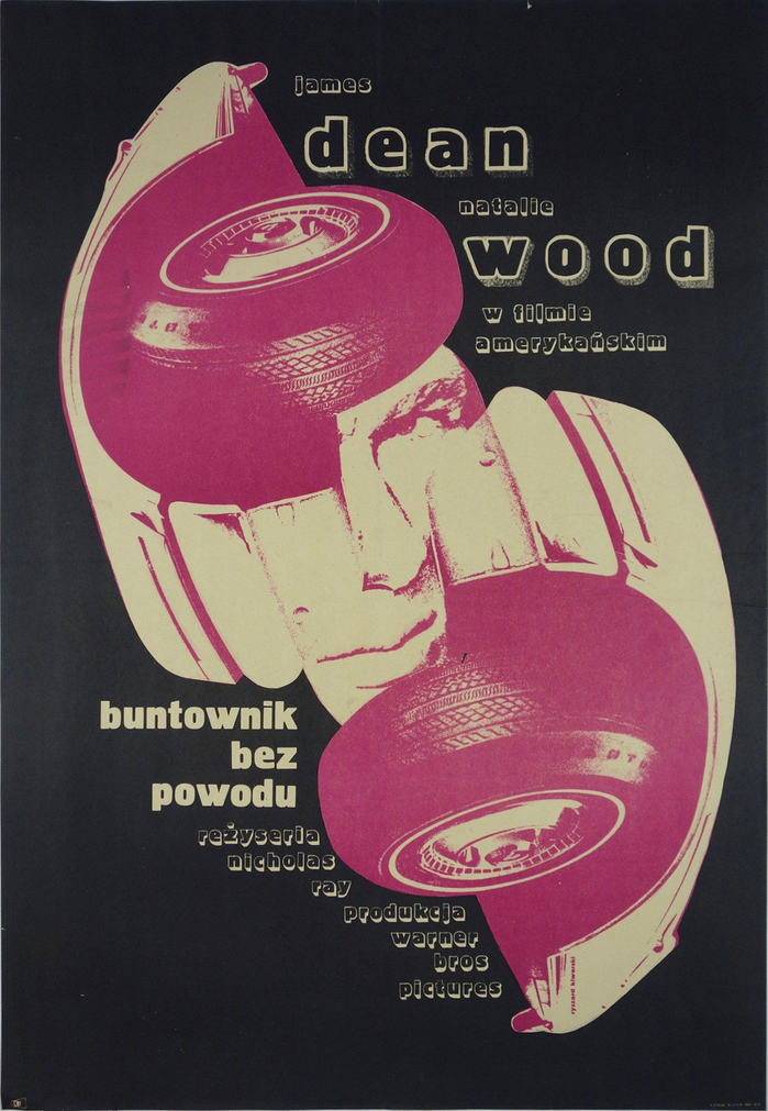 Buntownik bez powodu (Rebel Without a Cause) Polish movie poster 2