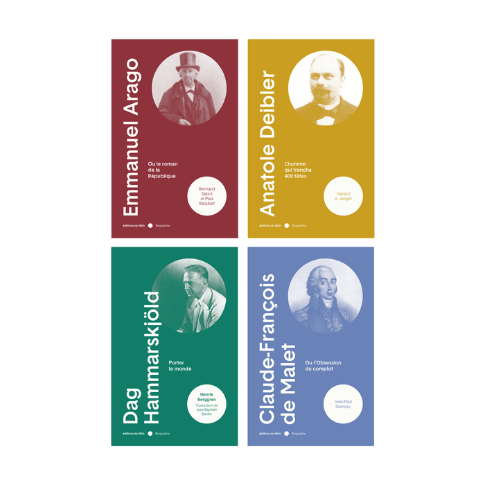 Éditions du Félin branding and book covers 2