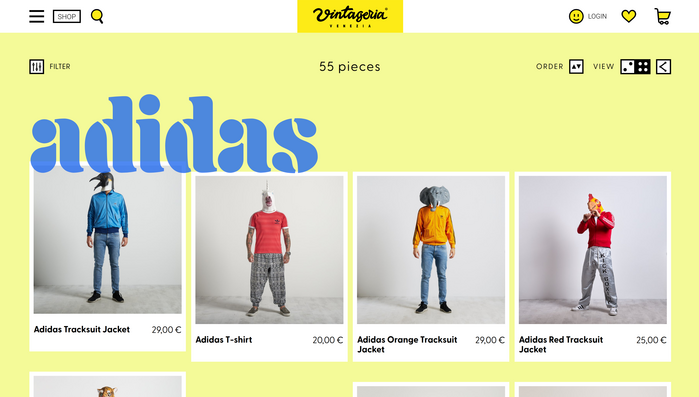 Vintageria Venezia website 5