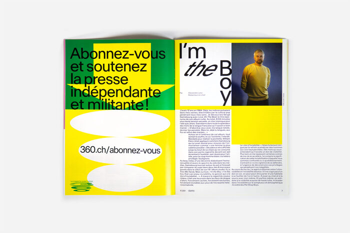 360° – The Swiss queer magazine (2021 redesign) 2