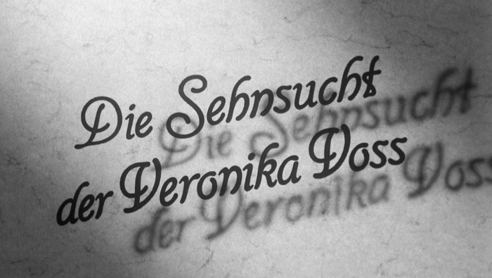 Die Sehnsucht der Veronika Voss (1982) title sequence 2