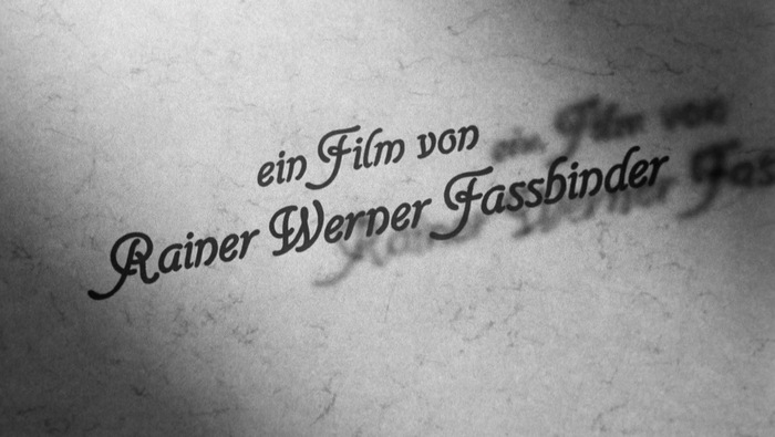 Die Sehnsucht der Veronika Voss (1982) title sequence 5