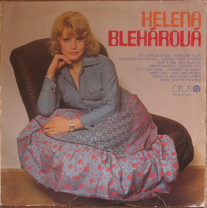 Helena Blehárová album (front)