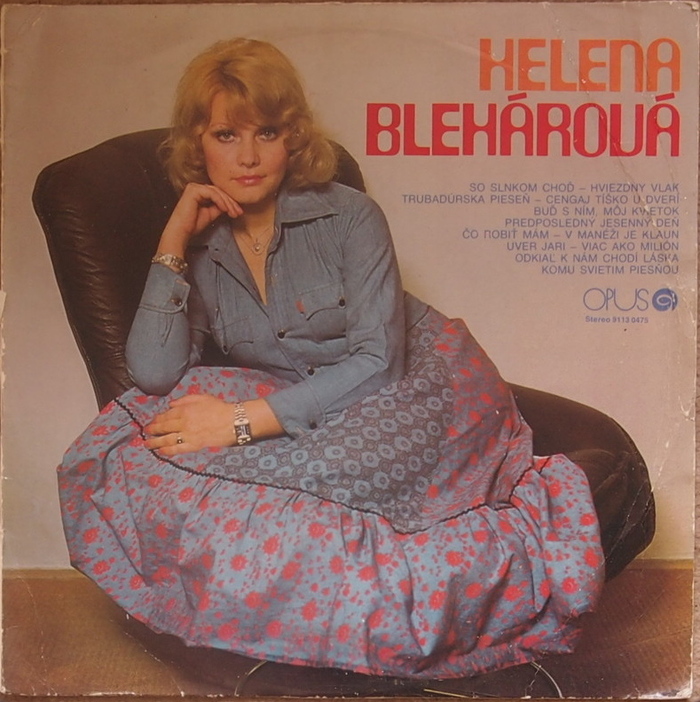 Helena Blehárová album (front)
