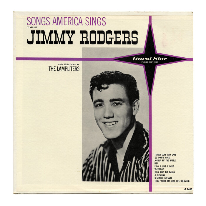 Jimmy Rodgers – Songs America Sings album art