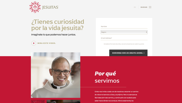 Be a Jesuit website 3