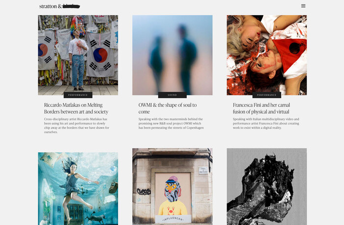 Stratton &amp; Black website 2