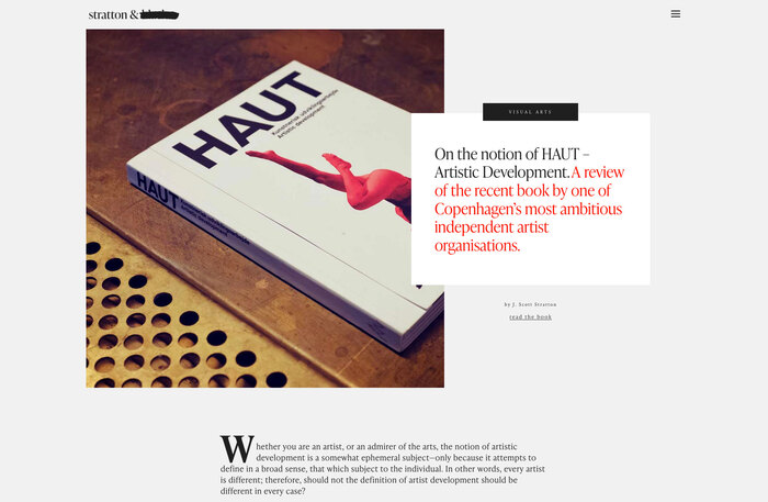 Stratton &amp; Black website 6