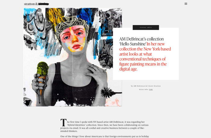 Stratton &amp; Black website 3