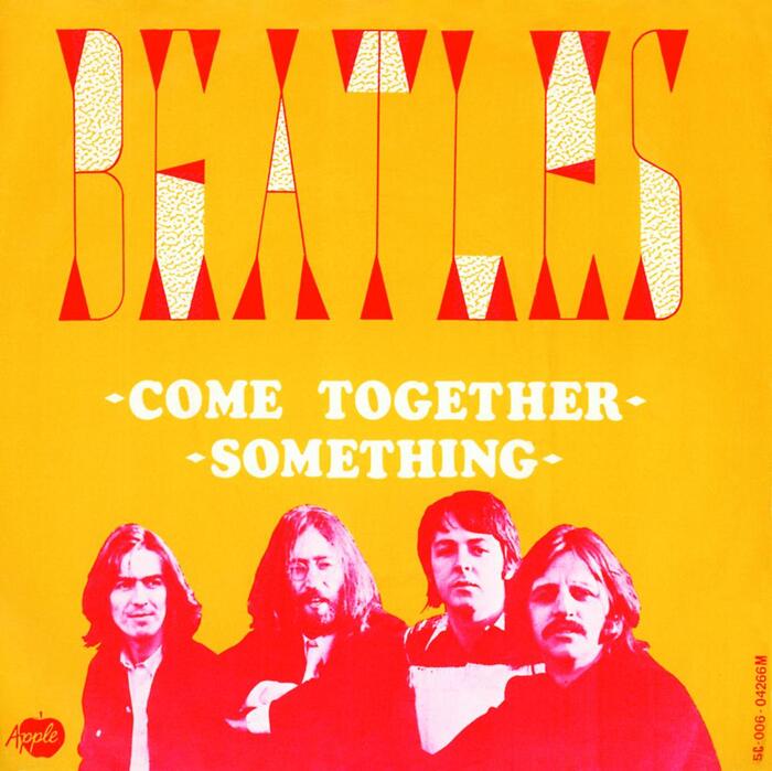 The Beatles – “Come Together” / “Something” Dutch single cover 1