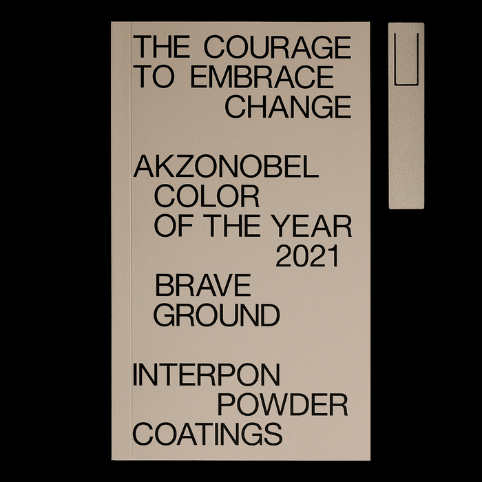 Akzo Nobel Color of the Year 2021 “Brave Ground” 1