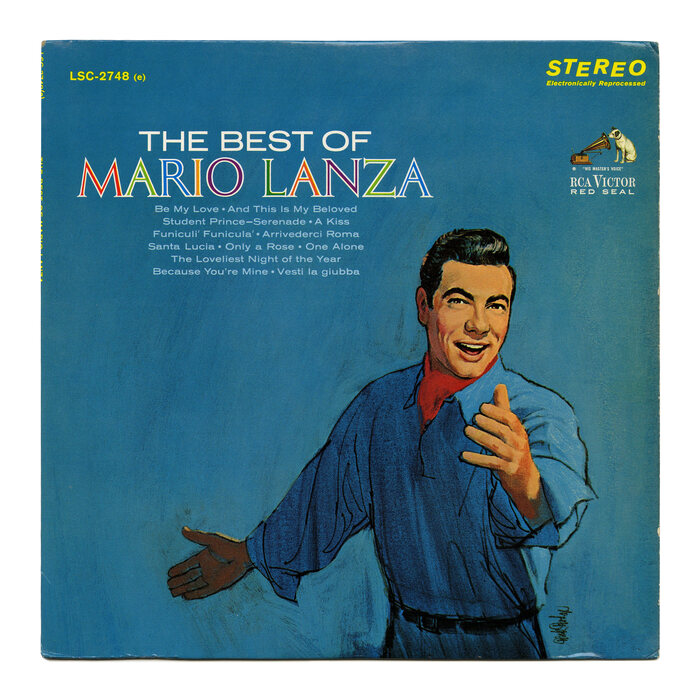 The Best Of Mario Lanza album art