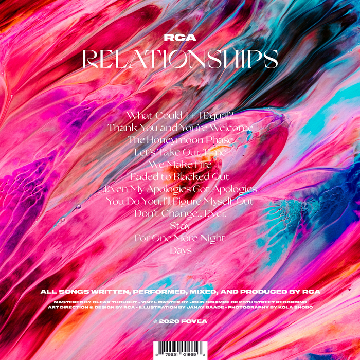 RCA – Relationships album art 2