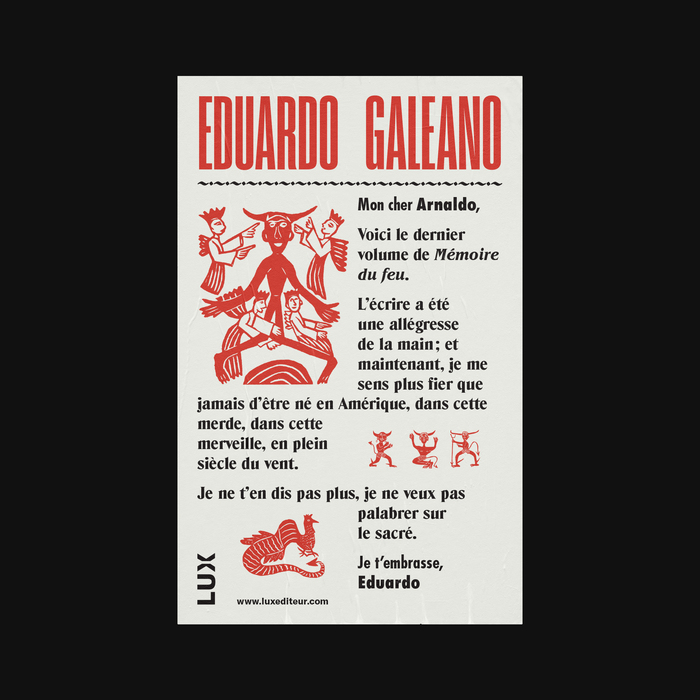 Eduardo Galeano poster 1