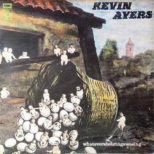 Kevin Ayers – <cite>Whatevershebrings‌wesing</cite> album art