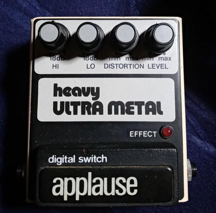 Heavy Ultra Metal effects pedal 1