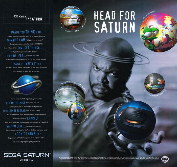 Sega Saturn video game console launch ads (1995) 2