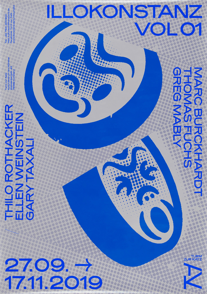 ILLOKonstanz Vol 01 exhibition poster, fall 2019.