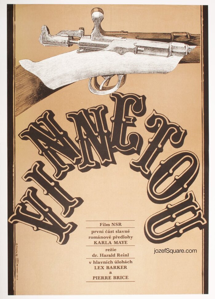 Vinnetou Czechoslovak movie posters 1