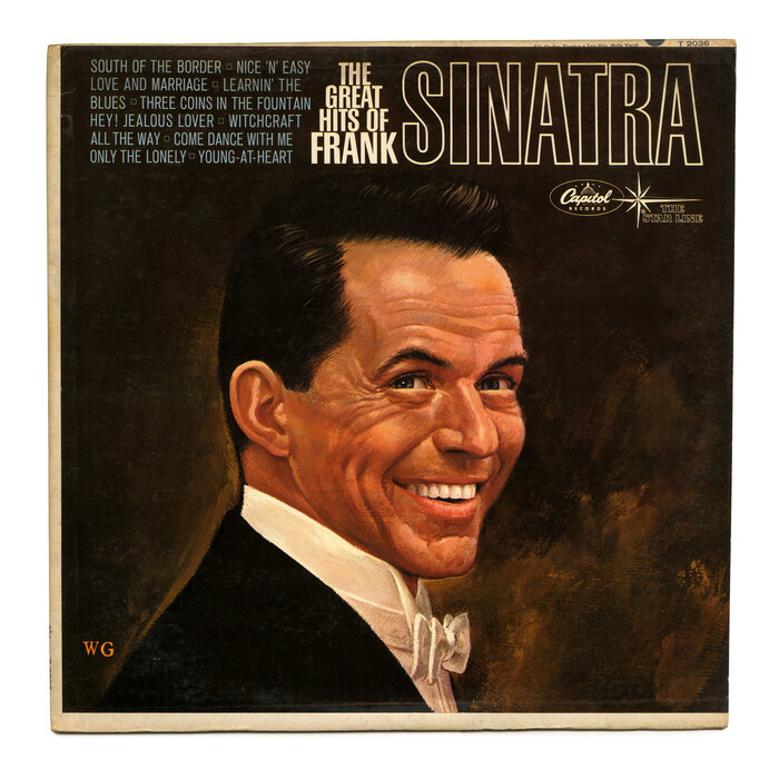 The Great Hits of Frank Sinatra album art