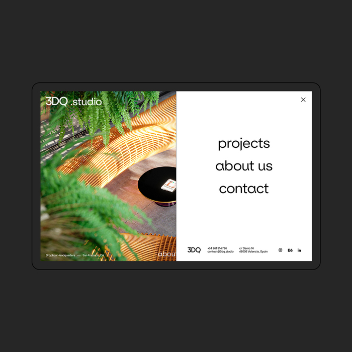 3DQ studio website 1