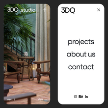 3DQ studio website