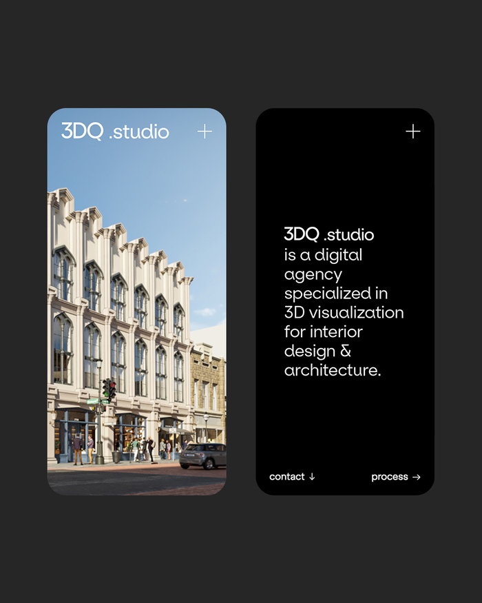 3DQ studio website 6