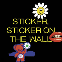 Sticker, Sticker on the Wall website