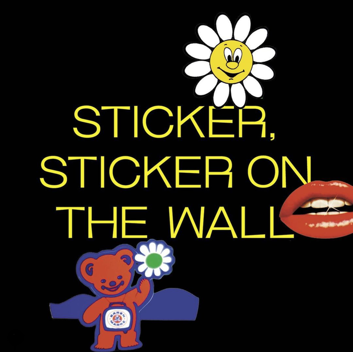 Sticker, Sticker on the Wall website 1